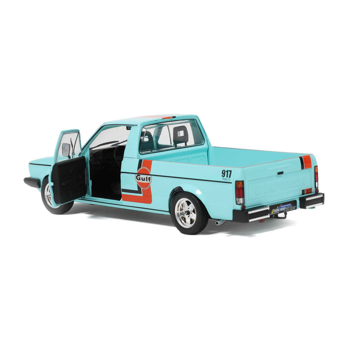 1:18 VOLKSWAGEN CADDY MK.1 OIL SERVICE BLUE 1982
