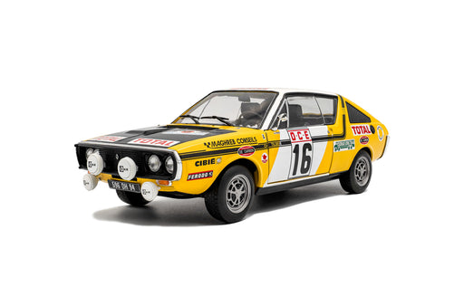 1:18 Renault 17 PH.1 Yellow #23 Prive / Tilbert Rallye du Maroc 1976