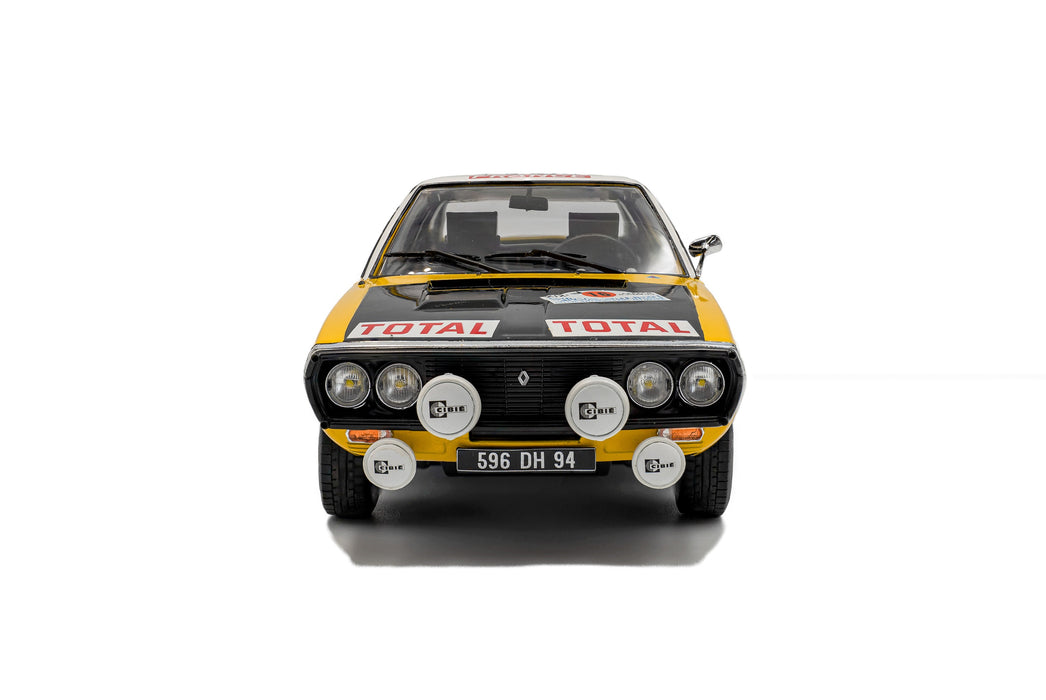 1:18 Renault 17 PH.1 Yellow #23 Prive / Tilbert Rallye du Maroc 1976