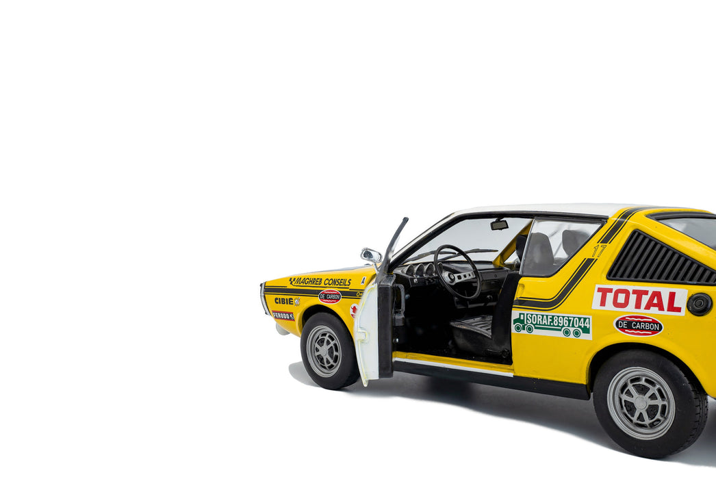 1:18 Renault 17 PH.1 Yellow #23 Prive / Tilbert Rallye du Maroc 1976