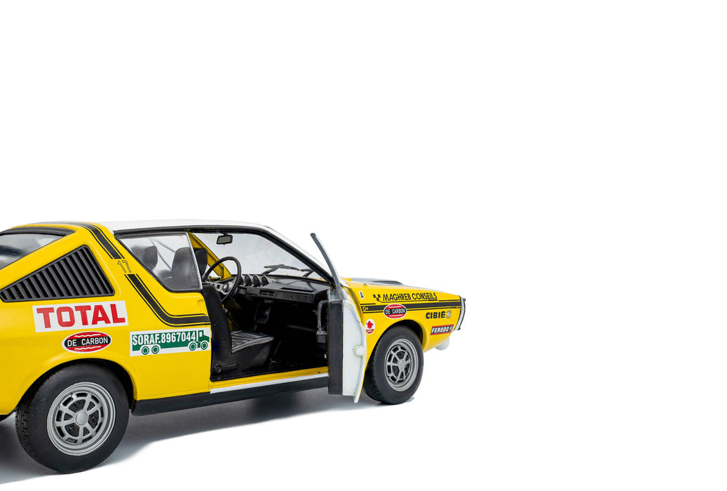 1:18 Renault 17 PH.1 Yellow #23 Prive / Tilbert Rallye du Maroc 1976