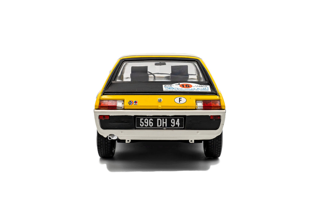 1:18 Renault 17 PH.1 Yellow #23 Prive / Tilbert Rallye du Maroc 1976