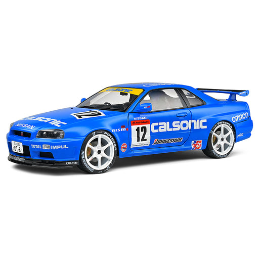 1:18 Nissan Gt-R (R34) Streetfighter Calsonic Tribute Blue 2000