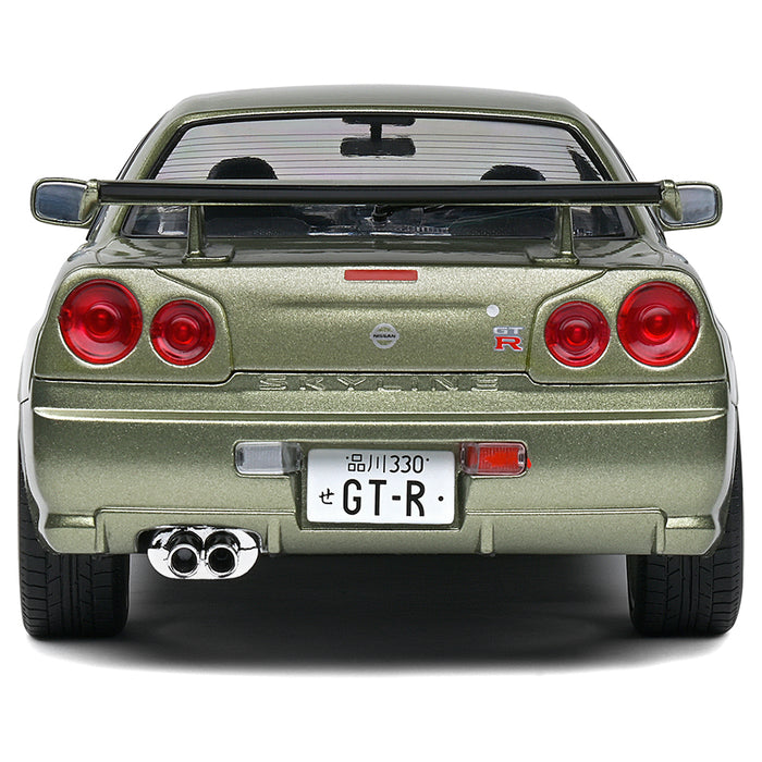 1:18 Nissan Gt-R (R34) Green 1999