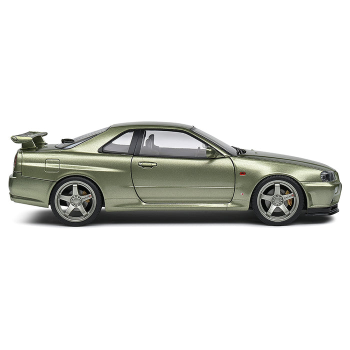 1:18 Nissan Gt-R (R34) Green 1999