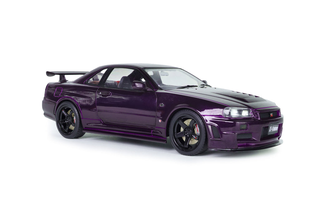 1:18 NISSAN SKYLINE (R34) GT-R Z TUNE MIDNIGHT PURPLE 1999