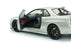 1:18 NISSAN SKYLINE (R34) GT-R Z TUNE SILVER 1999