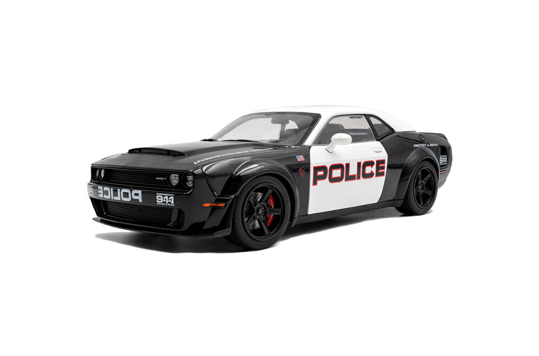 1:18 DODGE CHALLENGER R/T SCAT PACK WIDEBODY HIGHWAY POLICE 2023