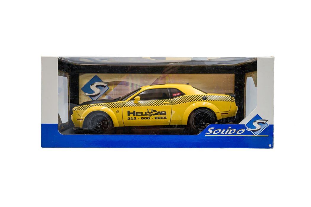 1:18 Dodge Challenger SRT Hellcat Redeye Widebody NYC Hellcab 2023