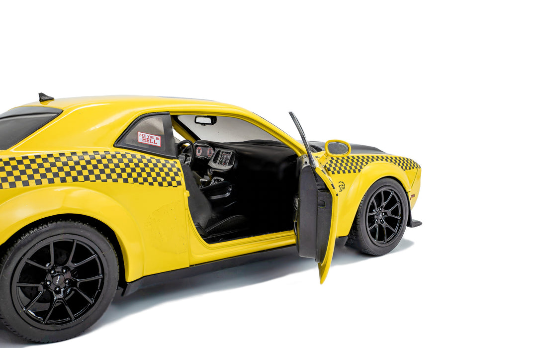 1:18 Dodge Challenger SRT Hellcat Redeye Widebody NYC Hellcab 2023