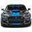 1:18 Ford Shelby Gt 500 Kr Silver / Blue Stripes S