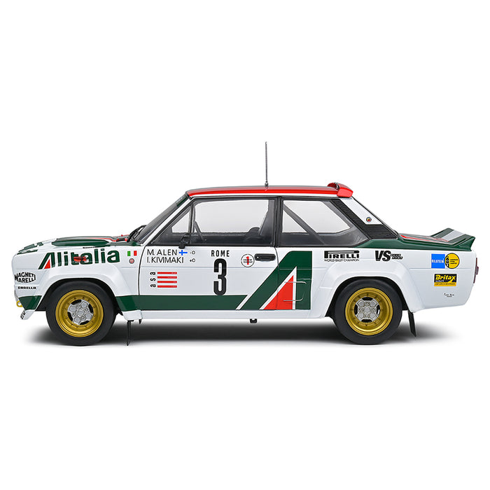 1:18 Fiat 131 Abarth White Rallye Montecarlo 1979