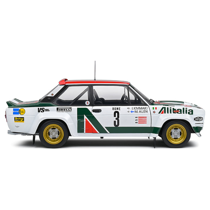 1:18 Fiat 131 Abarth White Rallye Montecarlo 1979