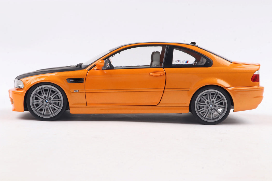 1:18 BMW E46 M3 Coupe Solido Works Orange 2000