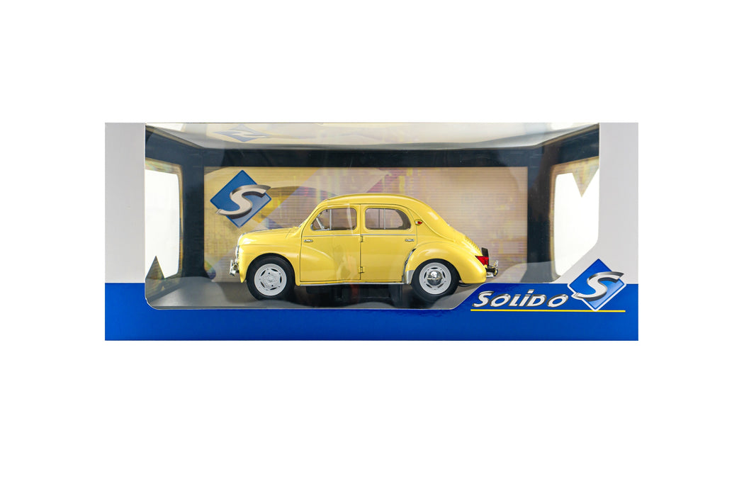 1:18 RENAULT 4CV BEIGE (JAUNE INFANTE) 162 1961