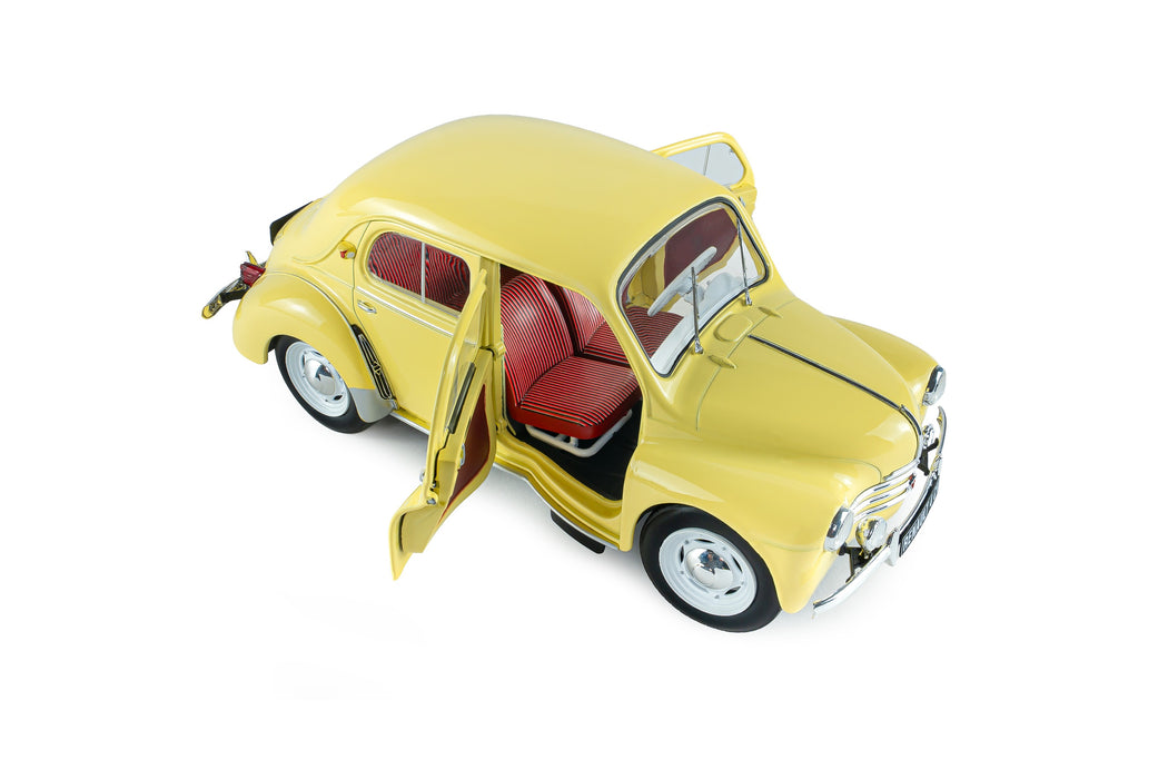 1:18 RENAULT 4CV BEIGE (JAUNE INFANTE) 162 1961