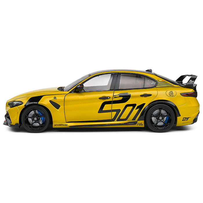 1:18 ALFA ROMEO GIULIA GTA NAGEMAAKT YELLOW 2022