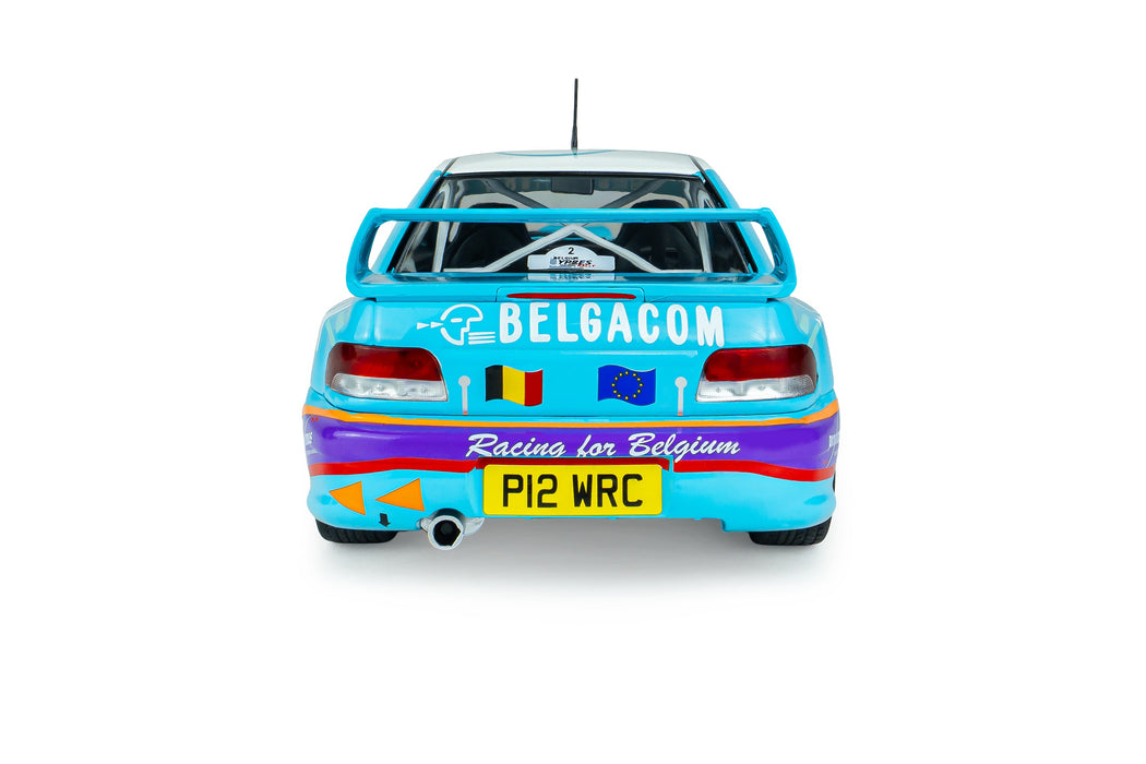 1:18 SUBARU IMPREZA S5 WRC99 GREEN #2 G.DE MEVIUS/J-M.FORTIN BELGIUM YPRES WESTHOEK RALLY 1998