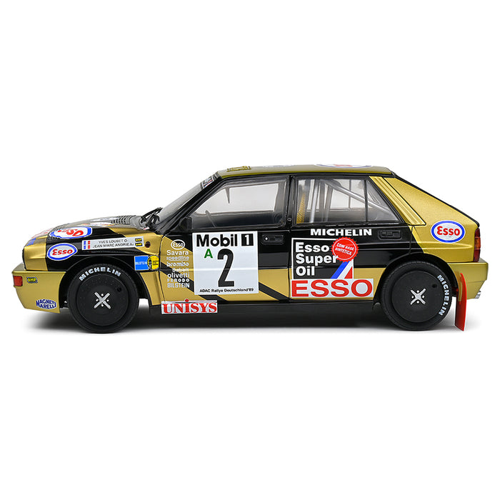 1:18 Lancia Delta Hf Integrale Black Adac Rally Deutschland 1989