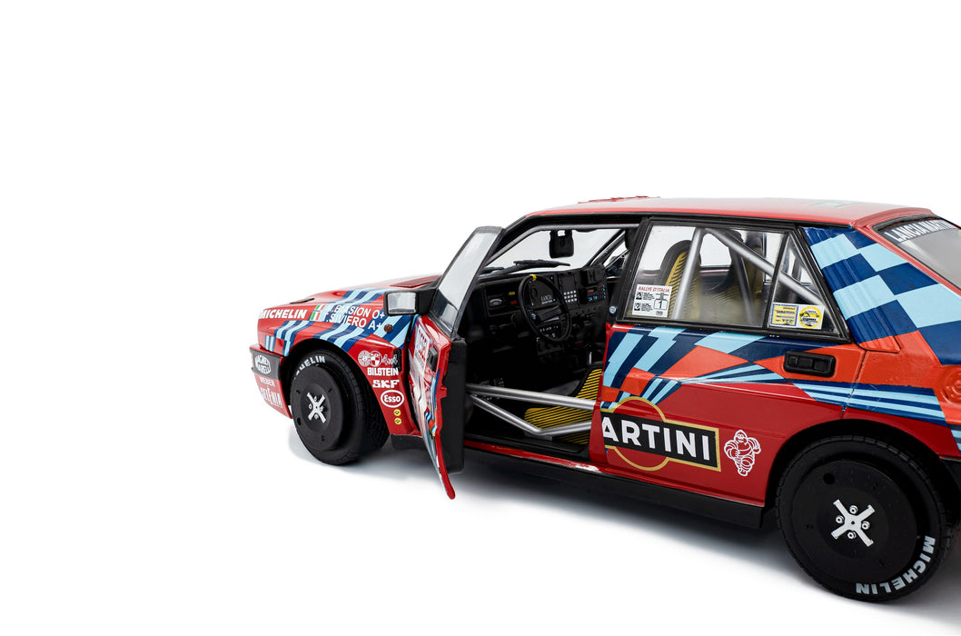 1:18 Lancia Delta HF Integrale Red #1 M.Biasion / T.Siviero Rally San Remo 1989