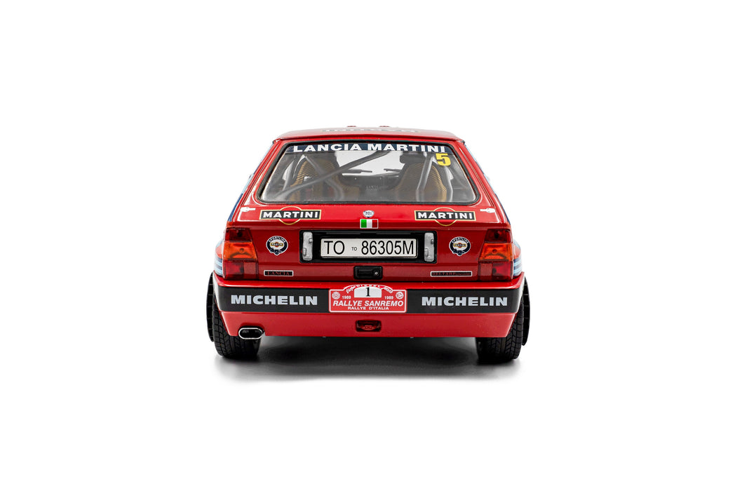 1:18 Lancia Delta HF Integrale Red #1 M.Biasion / T.Siviero Rally San Remo 1989