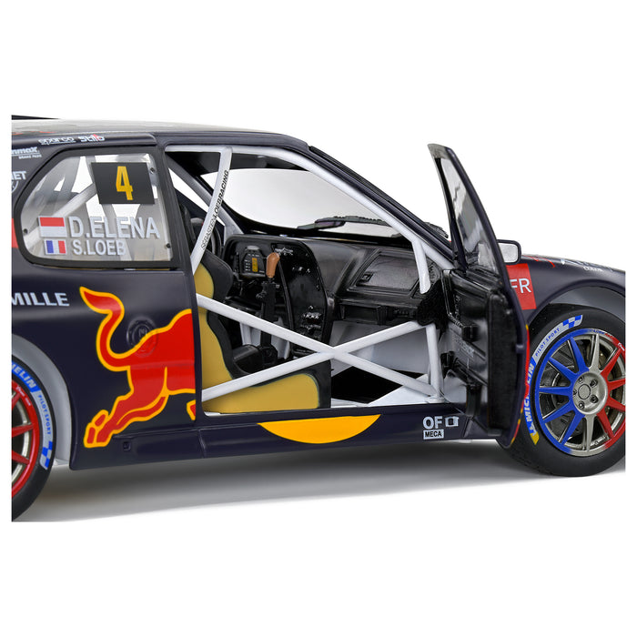 1:18 PEUGEOT 306 MAXI BLACK #4 S.LOEB / D.ELENA RALLYE DU MONT BLANC 2021