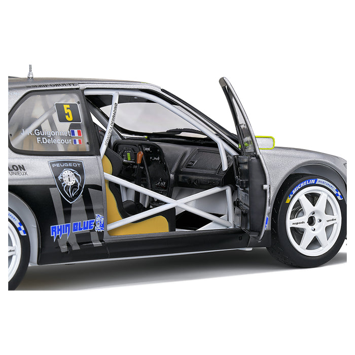 1:18 Peugeot 306 Maxi Grey Rallye Du Mont Blanc 2021