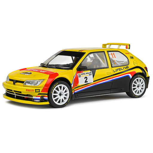 1:18 PEUGEOT 306 MAXI YELLOW #2 T.NEUVILLE/A.CORNET EIFEL RALLYE FESTIVAL 2022