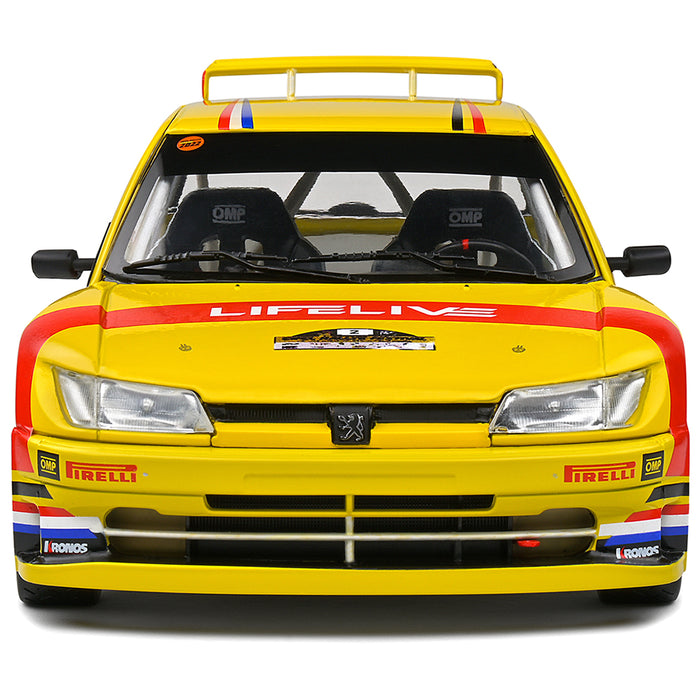 1:18 PEUGEOT 306 MAXI YELLOW #2 T.NEUVILLE/A.CORNET EIFEL RALLYE FESTIVAL 2022