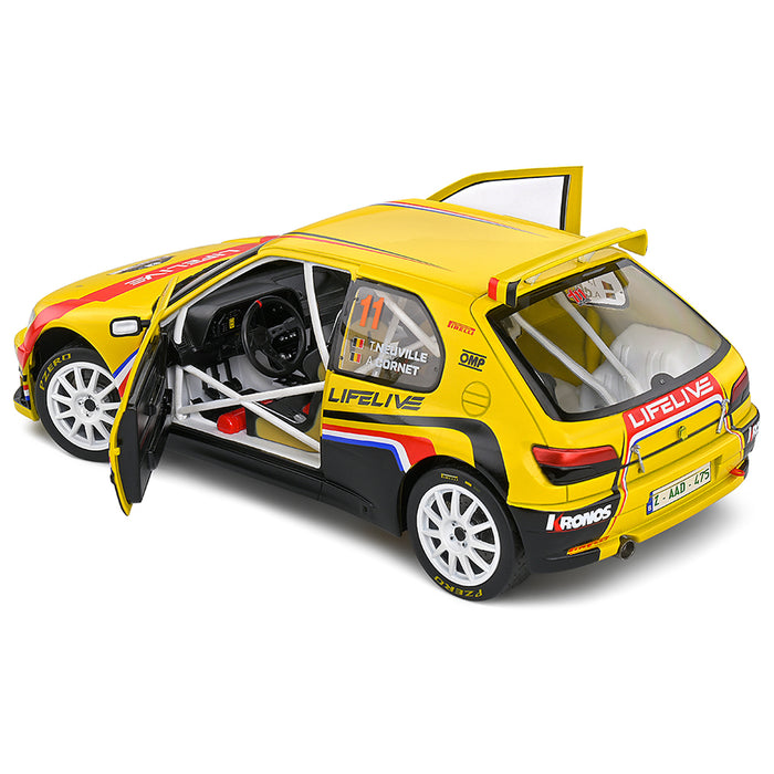 1:18 PEUGEOT 306 MAXI YELLOW #2 T.NEUVILLE/A.CORNET EIFEL RALLYE FESTIVAL 2022