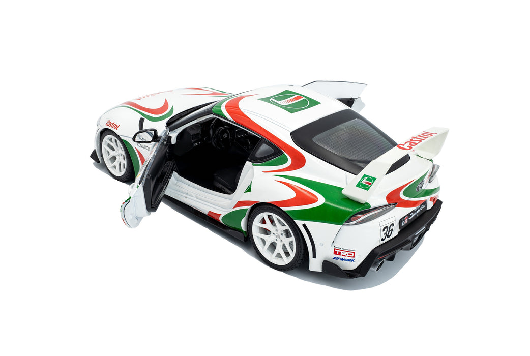 1:18 Toyota GR Supra Toyota Racing Tribute White 2024