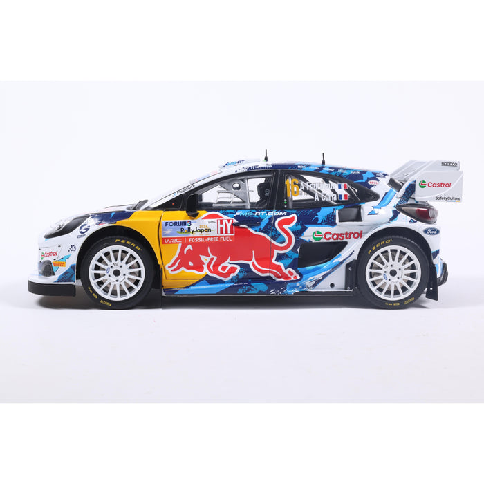 1:18 FORD PUMA RALLY1 HYBRID WHITE #16 FOURMAUX/CORIA RALLY JAPAN 2024