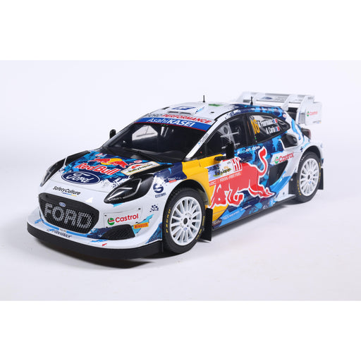 1:18 FORD PUMA RALLY1 HYBRID WHITE #16 FOURMAUX/CORIA RALLY JAPAN 2024