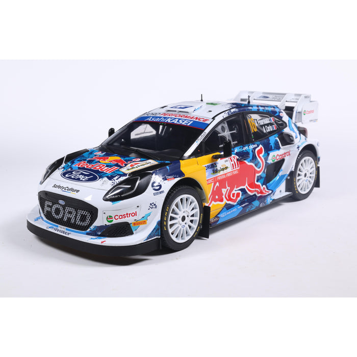 1:18 FORD PUMA RALLY1 HYBRID WHITE #16 FOURMAUX/CORIA RALLY JAPAN 2024