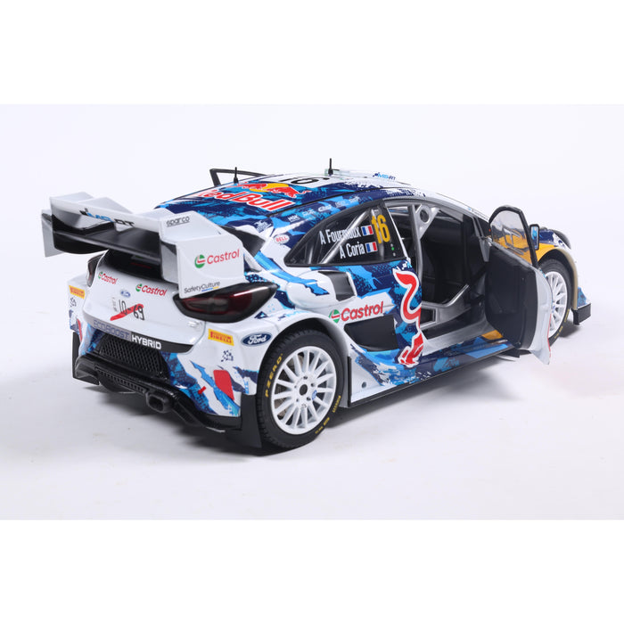 1:18 FORD PUMA RALLY1 HYBRID WHITE #16 FOURMAUX/CORIA RALLY JAPAN 2024