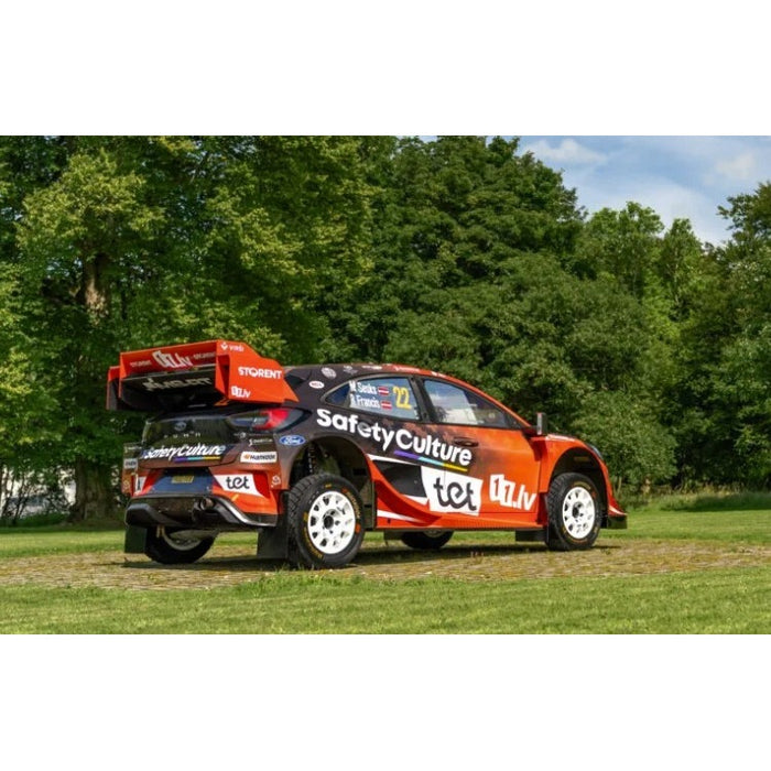 1:18 FORD PUMA RALLY1 HYBRID RED #22 M.SESKS / R.FRANCIS DELFI RALLY ESTONIA 2025
