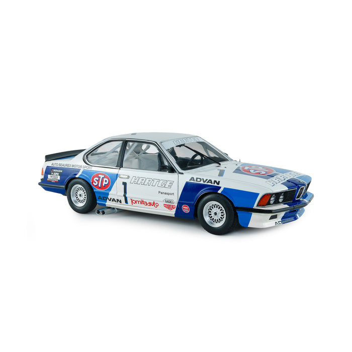 1:18 BMW 635 CSI WHITE #1 F.MOLLER 24H SPA 1984