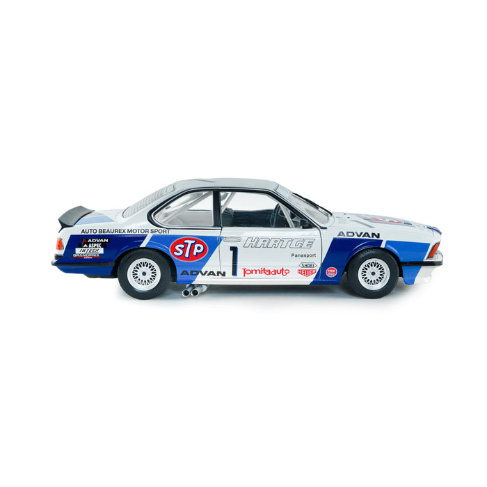 1:18 BMW 635 CSI WHITE #1 F.MOLLER 24H SPA 1984