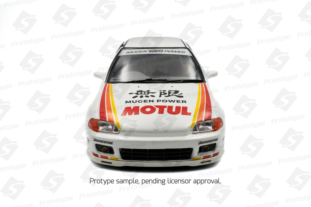 1:18 Honda Civic (EG6) Solido Works Mugen Racing White 1992