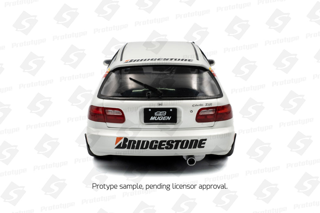 1:18 Honda Civic (EG6) Solido Works Mugen Racing White 1992