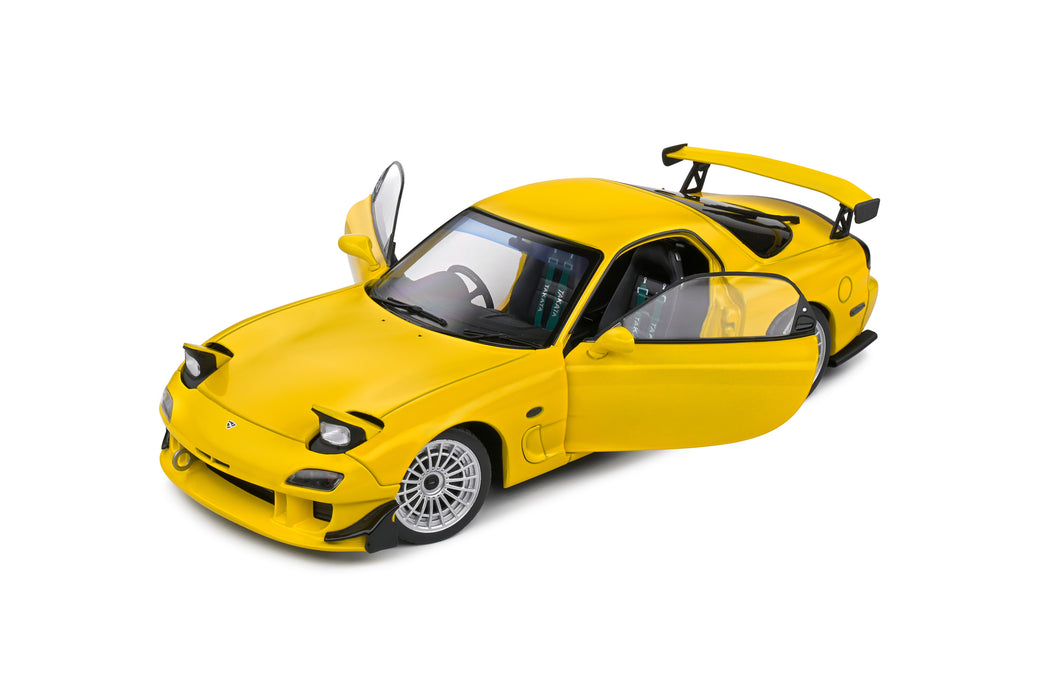 1:18 MAZDA RX7 FD RS STREETFIGHTER YELLOW 1994