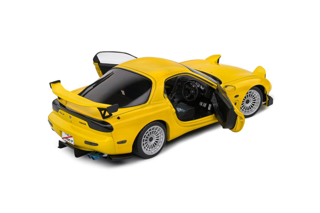 1:18 MAZDA RX7 FD RS STREETFIGHTER YELLOW 1994