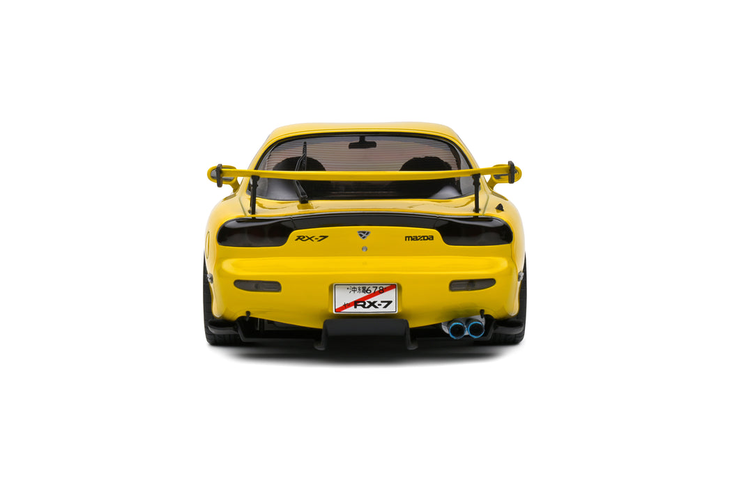 1:18 MAZDA RX7 FD RS STREETFIGHTER YELLOW 1994