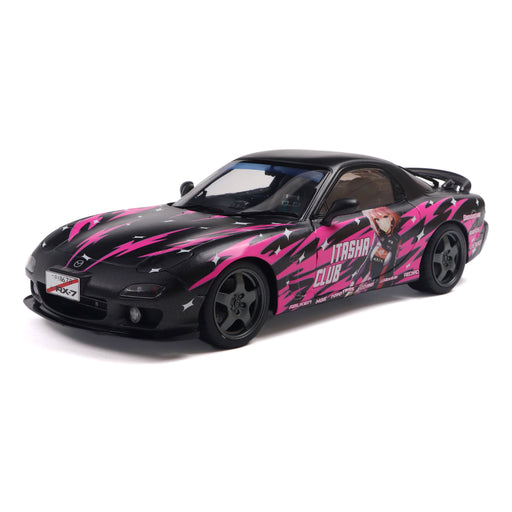 1:18 Mazda RX7 FD3RS Solido Works Itasha Club Pink 1999