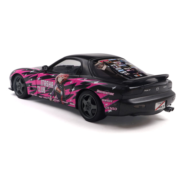 1:18 Mazda RX7 FD3RS Solido Works Itasha Club Pink 1999