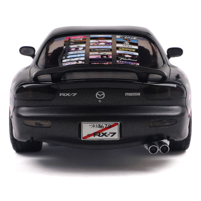 1:18 Mazda RX7 FD3RS Solido Works Itasha Club Pink 1999