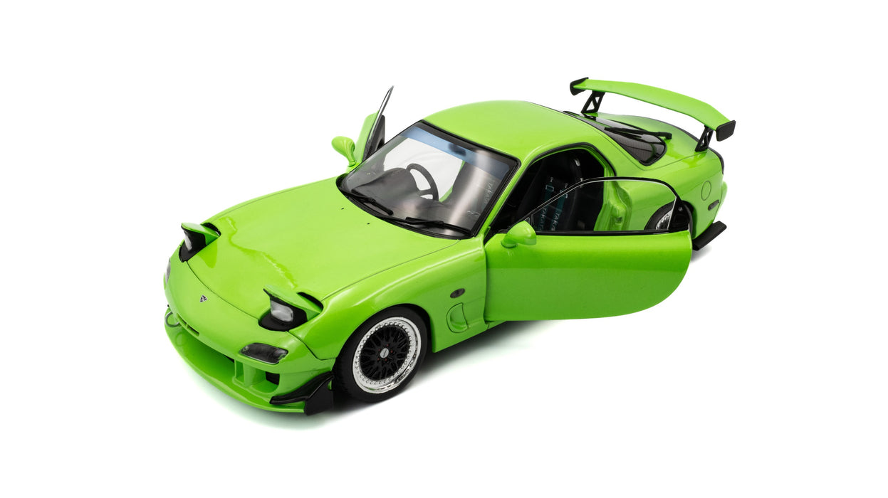 1:18 Mazda RX7 FD3RS Solido Works Neon Green 1999
