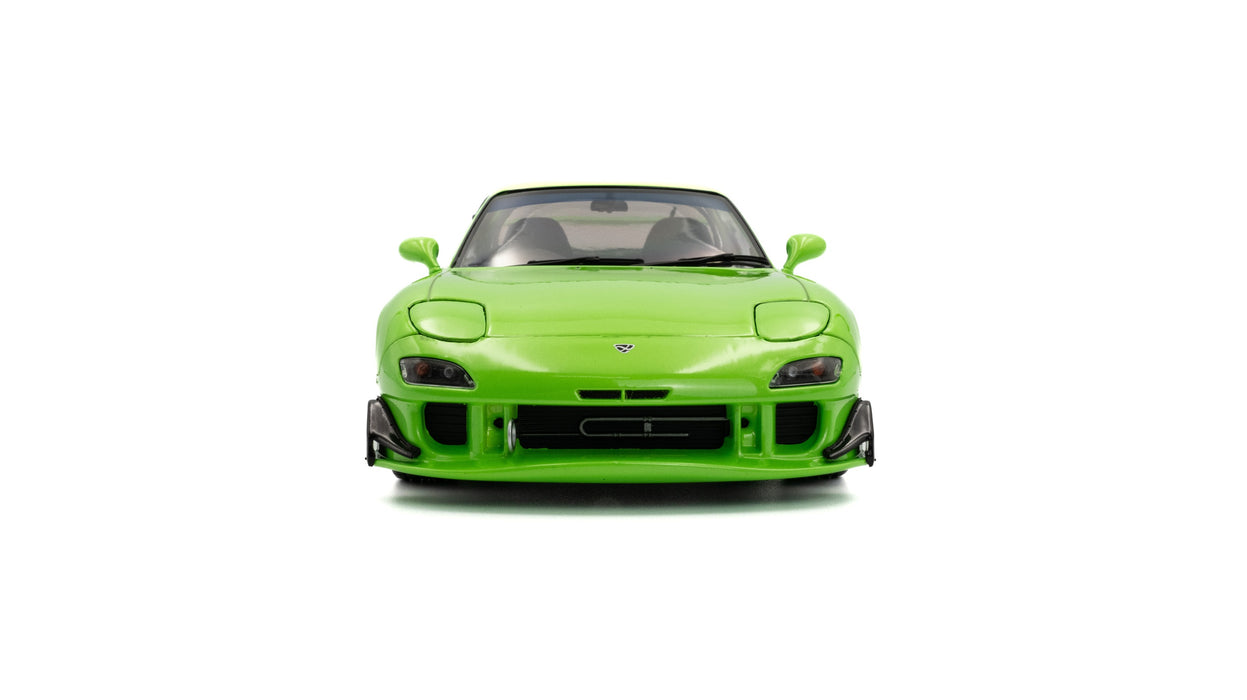 1:18 Mazda RX7 FD3RS Solido Works Neon Green 1999