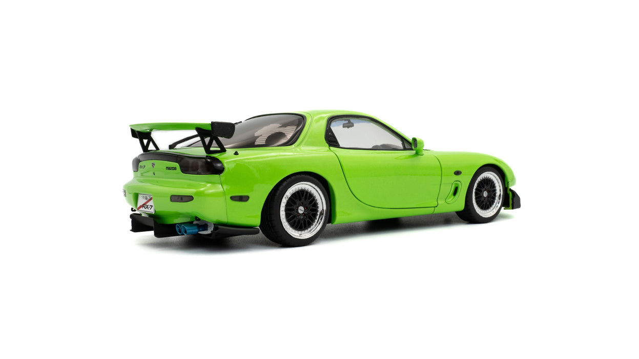 1:18 Mazda RX7 FD3RS Solido Works Neon Green 1999