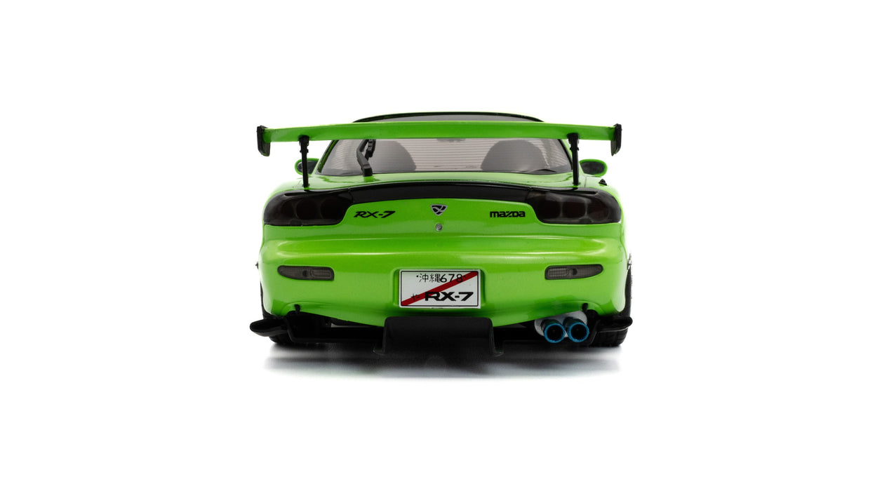 1:18 Mazda RX7 FD3RS Solido Works Neon Green 1999